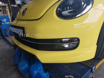 2012 2013 2014 2015 2016 2017 volkswagen beetle bodykit rieger style front lip for bettle add on upgrade performance look frp material new set
