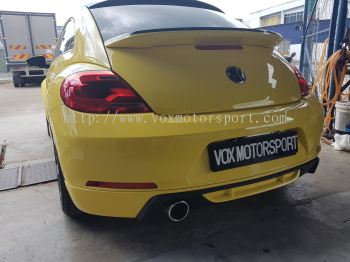 2012 2013 2014 2015 2016 2017 volkswagen beetle rear lip rieger bodykit for bettle add on upgrade performance look frp material new set