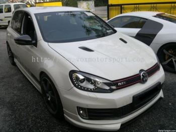 2010 2011 2012 2013 2014 volkswagen golf gti mk6 bodykit rieger style for mk6 golf gti add on upgrade performance look pu material new set