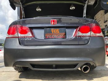 2006 2007 2008 2009 2010 2011 honda civic fd4 rear bumper type r for civic fd replace upgrade performance look pp copy ori material new set