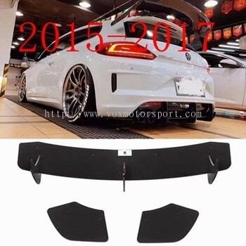 2010 2011 2012 2013 2014 2015 2016 2017 volkswagen scirocco rear diffuser maxton style for scirocco r rear bumper add on upgrade performance look black pp material new set
