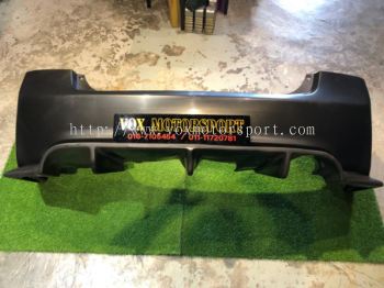 2006 2007 2008 2009 2010 2011 honda civic fd fd1 fd2 fd4 rear bumper js racing for fd replace add on upgrade performance look pp material new set