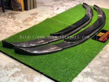 bmw f10 front lip spoiler hamann style for f10 m5 add on upgrade performance look carbon fiber material new set