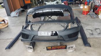 mercedes benz cla w117 a45 style full set bodykit for w117 upgrade replace performance look pp material brand new set