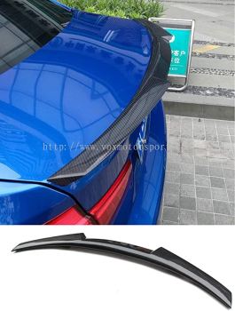 bmw 3 series g20 spoiler m4 style add on upgrade performance look carbon fiber material brand new set