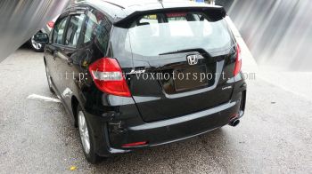 2008 2009 2010 2011 2012 2013 honda jazz fit ge rear bumper rs style for ge jazz fit replace upgrade performance look pp material new set