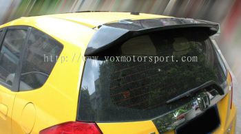 2008 2009 2010 2011 2012 2013 honda jazz fit ge rs spoiler for ge add on upgrade performance look real carbon fiber abs material new set