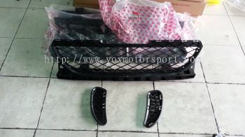 honda jazz fit gd front bumper grille type s side grille