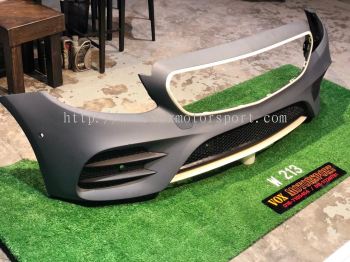w213 e class amg front bumper fit for mercedes benz w213 e class replace upgrade performance look pp material brand new