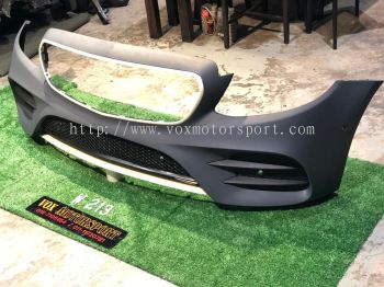 w213 e class amg front bumper fit for mercedes benz w213 e class replace upgrade performance look pp material brand new set