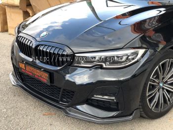 g20 3 series m performance front lip diffuser carbon fiber for bmw g20 m sport add on upgrade performance look brand new set
