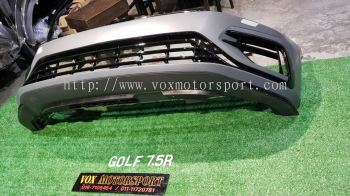 golf mk7.5 r bumper for volkswagen golf mk7 replace upgrade performance look pp material brand new set