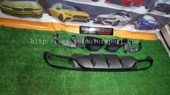 e63 amg rear diffuser fit for mercedes benz w213 e class exclusive replace upgrade performance look brand new