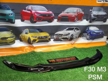 f30 psm m3 front lipdiffuser fit for bmw f30 m3 pp bodykit replace upgrade performance look gloss black material brand new set