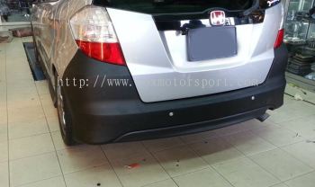 2008 2009 2010 2011 honda fit jazz ge bodykit rear bumper rs for ge replace upgrade performance look pp material new set