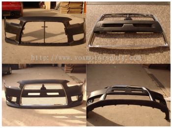 EVO X OEM FRONT BUMBER FOR LANCER EVO X FITMENT.