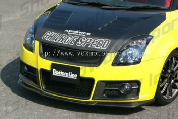 2005 2006 2007 2008 2009 2010 2011 suzuki swift zc31s bodykit chargespeed style add on upgrade performance look real carbon fiber material new set