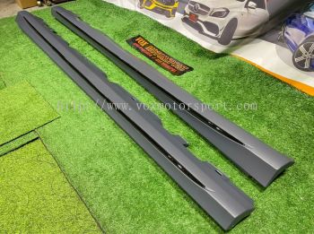 new mercedes benz a class w177 hatchback a45s side skirt tepi bodykit pp fit for new a class replace upgrade performance look new set