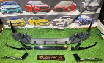 2018 Toyota Vellfire 2.5 ZG front bumper lip modelista depan set pp fit untuk add on upgrade new style look new set