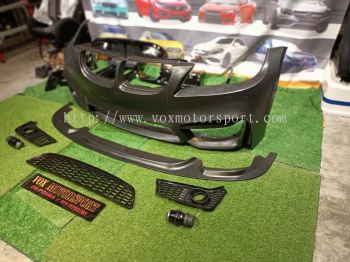 bmw e90 Lci 3 series front bumper lip add on m4 pp bumper add on upgrade performance look pp material new set