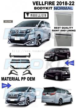 2018 2019 2020 toyota vellfire bodykit lip add on lip new look brand new set