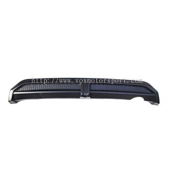 new honda city hatchback rs rear diffuser pp black material add on performance look new set