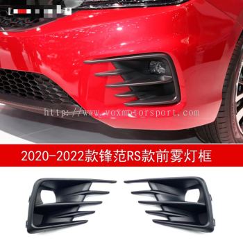 new honda city rs foglight pp black material replacement part upgrade performance look new set