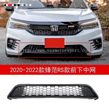 2022 new honda city hatchback rs bumper grille honey com pp black material replacement part upgrade performance look new set