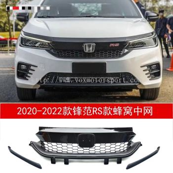 2022 new honda city hatchback rs front grille honey com pp black material replacement part upgrade performance look new set