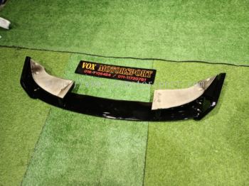 new honda city hatchback top a45 spoiler abs black material add on part upgrade performance look new set
