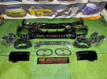 mercedes benz cla w118 rear diffuser belakang cla45s pp quality tebal fit for untuk cla amg cla250 replacement part performance look new brand new set