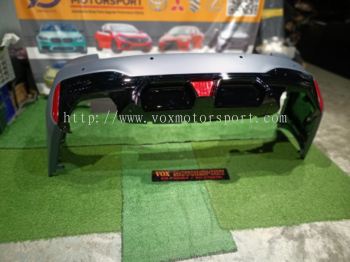 bmw g30 g38 5 series rear bumper cs style pp material replace upgrade performance new look brand new set