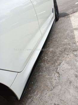 bmw G30 m performance side lip diffuser gloss black pp material fit for add on part upgrade performance new look new set