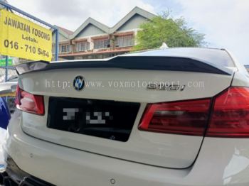 bmw G30 spoiler cs gloss black abs material fit for add on part upgrade performance new look new set