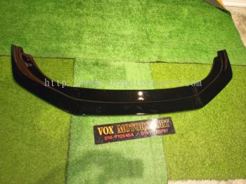 Volkswagen Golf mk6 r front lip diffuser black exot style add on performance new look brand new set