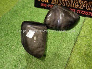 new mercedes benz w118 cla class side mirror cover original dry carbon fiber fit add on upgrade performance look new set