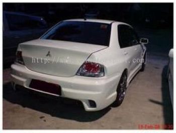 WANT TO SALE MITSUBISHI LANCER CS3 BODYKIT INGS REAR BUMPER WITH PLATE
