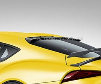 Toyota supra A90 roof spoiler carbon fiber fit for add on upgrade new performance look brand new set
