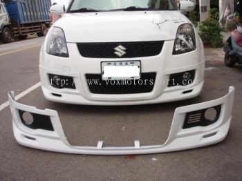 suzuki swift sport zc31s add on front lip monster style for swift sport bumper upgrade monster style performance look frp material new set 