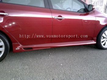 kia forte bodykit RSR side lip on