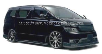 toyota vellfire bodykit topline