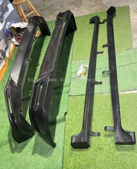 perodua Traz gear up bodykit pp material add on upgrade new look