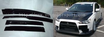 MITSUBISHI LANCER MUGEN STYLE DOOR VISOR