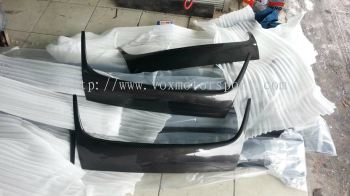 2005 2006 2007 2008 2009 volkswagen golf mk5 gti front grille cover for mk5 golf add on upgrade performance look real carbon fiber material new set