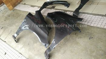 2003 2004 2005 2006 2007 honda jazz fit gd front fender muguard oem style for jazz fit gd replace upgrade performance look real carbon fiber material new set