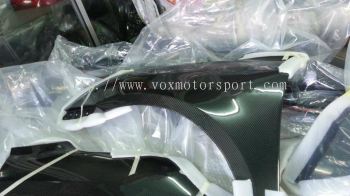 suzuki swift carbon fender oem style for swift replace upgrade performance look real carbon fiber material new set