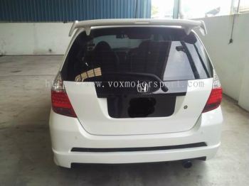 2003 2004 2005 2006 2007 honda jazz fit gd spoiler mugen pro style for jazz fit gd upgrade performance look frp material new set