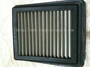 2003 2004 2005 2006 2007 honda jazz fit gd air intake filter hurricane for jazz fit gd replace upgrade performance power stainless steel material new set 