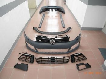 2010 2011 2012 2013 2014 volkswagen golf mk6 bodykit r style for golf replace upgrade performance look pp material new set