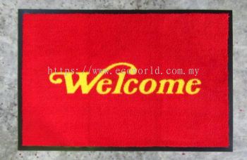 Eco Message Mat - Welcome